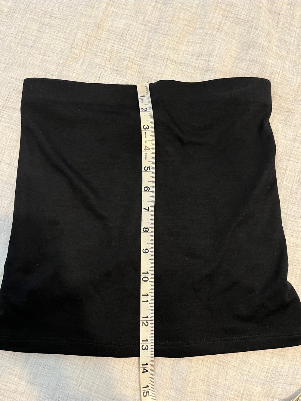 Vincent James black wool tube top - Picture 7 of 7
